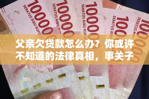 武汉父亲欠贷款怎么办？你或许不知道的法律真相，事关子女未来