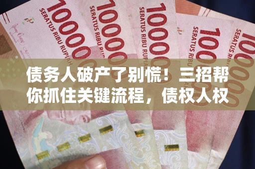 武汉债务人破产了别慌！三招帮你抓住关键流程，债权人权益不再缩水