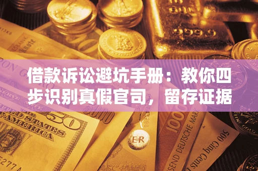 武汉借款诉讼避坑手册：教你四步识别真假官司，留存证据不踩雷