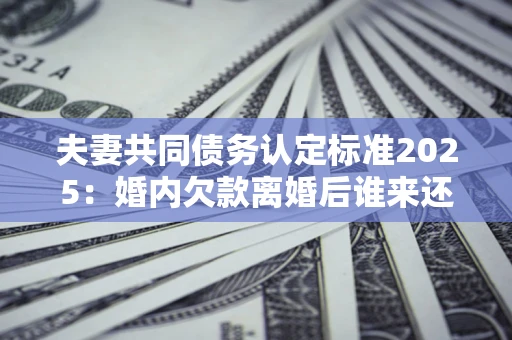 武汉夫妻共同债务认定标准2025：婚内欠款离婚后谁来还？