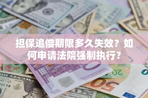 武汉担保追偿期限多久失效？如何申请法院强制执行？