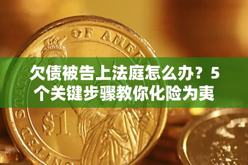 武汉欠债被告上法庭怎么办？5个关键步骤教你化险为夷